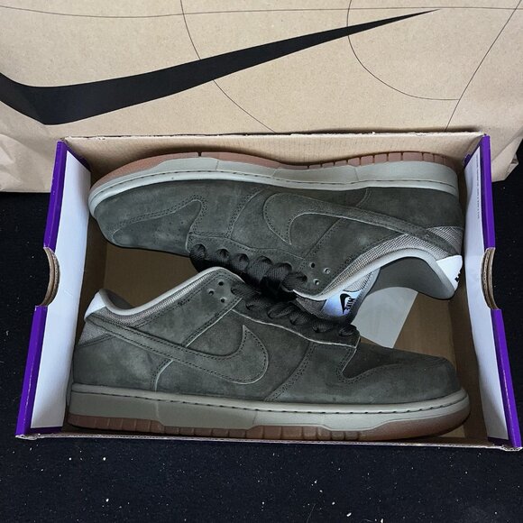 NEW Nike SB Dunk Low Pro B Suede “Sequoia” Green HJ0367-301 Men Size 9.5